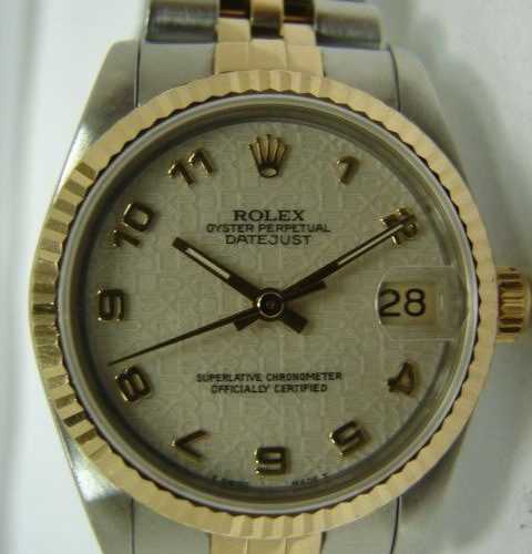 雲林流當品拍賣 流當二手 原裝 ROLEX 勞力士 68273 半金 紀念面板 男錶 PR030